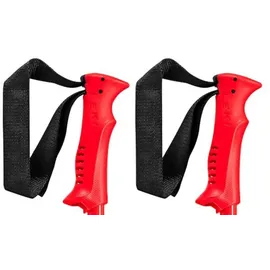 Leki Racing Kids bright red/black/neonyellow 95cm