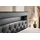 altdecor Boxspringbett NOEL GOLD KING - 160x200 - H3/H4 - Schwarz