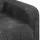 vidaXL Sessel Dunkelgrau Cord 72 x 71 x 70 cm Grau mit Rollen
