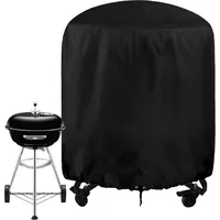 Luxuskollektion Grillabdeckung Ø 73cm wasserdicht UV-beständig 420D Oxford-Stoff