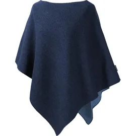 Mufflon Regenponcho Unisex Nachtblau/Atlantik Einheitsgröße