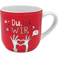 SHEEPWORLD H:)PPYlife Tasse groß Motiv "Du, Ich. wir"