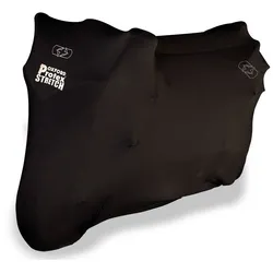 Oxford Protex Stretch-Fit Indoor Premium Motorrad Abdeckplane, schwarz, Größe XL für Männer