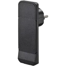 Bachmann Flat Plug CEE7/7 schwarz, wieder anschliessbar, ohne Leitung