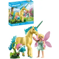 Playmobil Magic Unicorns Sammeleinhorn Sonnenscheinblüte mit Fee 71842