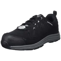 SKECHERS Herren Malad Ii ESD Composite Safety Toe BAU-Schuhe, Schwarz, 47.5 EU