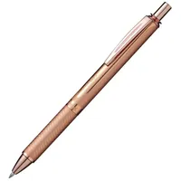 Pentel EnerGel BL407 Gelschreiber rosegold/silber 0,35 mm, Schreibfarbe: schwarz,