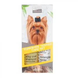 Greenfields Hundeshampoo Geschenk Set für Yorkshire Terrier 2 x 250 ml Clear One Size