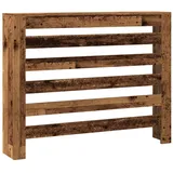 vidaXL Heizkörperverkleidung Altholz-Optik 104x20x82 cm