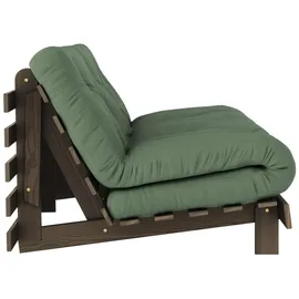 Karup Roots Sofa Bed Baumwolle/Polyester 2-Sitzer Olive Grün