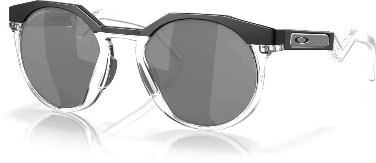 Oakley HSTN Black, lunettes de soleil - Mat Noir/Transparent Foncé Teinté