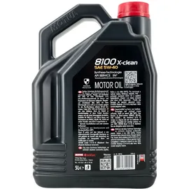 Motul 8100 X-CLEAN 109226 5W-40 5 l