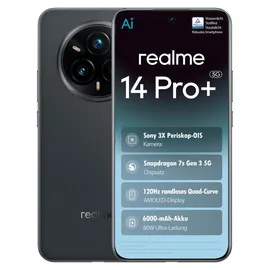 Realme 14 Pro+ 5G 12 GB RAM 512 GB Suede Grey