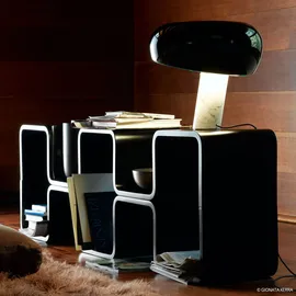 Flos Snoopy Tischleuchte Schwarz