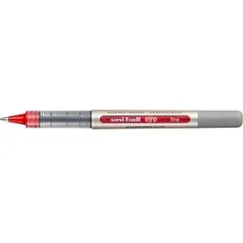 Uni-Ball Rollerball Eye Fine UB-157E Flüssigtinte, Rot, 0,7 mm, Box, 12 Stück