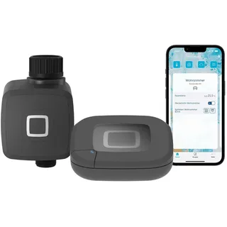 Homematic IP Smart Home Set Access Point 2 und Bewässerungsaktor 2 St. Anthrazit