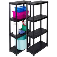 Kreher Set: 2 x KREHER Haushaltsregal 12" mit vier