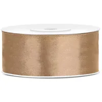 Partydeco Dekoration Geschenkband gold 25m