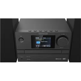 Kenwood M-525DAB - Micro HiFi-System mit CD, USB, DAB+ und Bluetooth Audio-Streaming, 6,1cm TFT-Farbdisplay, Fernbedienung
