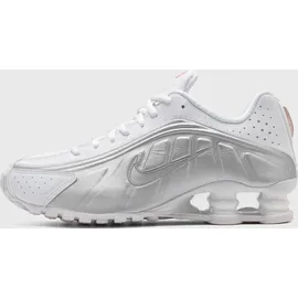 Nike Shox R4 Damen White/Metallic Silver/Max Orange/White 36,5