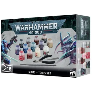 Games Workshop Warhammer 40,000 - Paints + Tools Set - Games Workshop