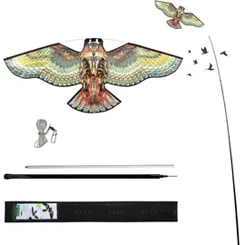 luxuskollektion Flugdrachen Vogelschreck 4,0 Meter 3 St.