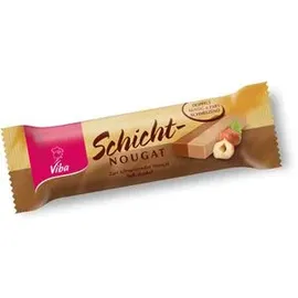 Viba Schicht-Nougat, Riegel, 40g