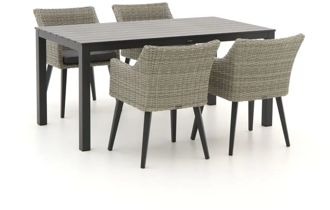 + 10 % Kassenrabatt | Manifesto Matese/Menzano 160 cm Gartenmöbel-Set 5-teilig