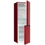 GORENJE Kühl-/Gefrierkombination NK79C0DR, 185 cm hoch, 60 cm breit rot