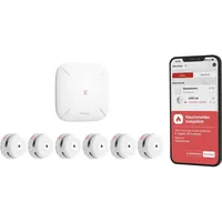 X-Sense FS61 Rauchwarnmelder-Set plus Zentrale (B x H x