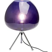Kare Tischleuchte SPHERE (BHT 30x43x30 cm) - blau - BHT 30x43x30 cm