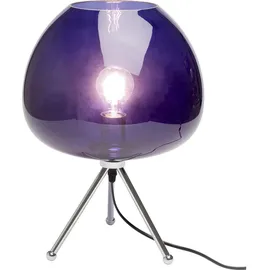 Kare Tischleuchte SPHERE (BHT 30x43x30 cm) - blau - BHT 30x43x30 cm
