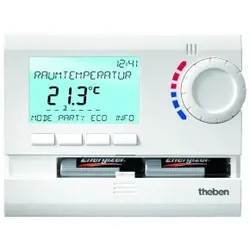 Theben 8319132 Digital-Uhrenthermostat, 7 Tage, Textzeile, 2 Draht-Anschluss RAMSES 831 top2