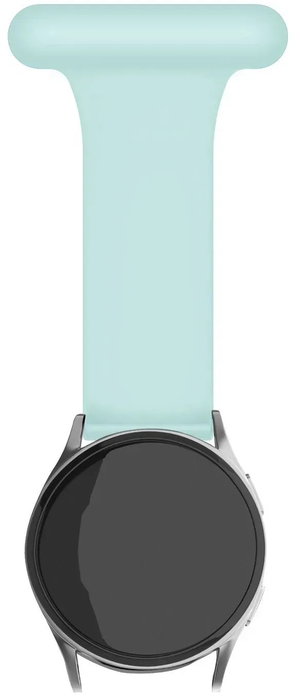 Strap-it Honor Magic Watch 2 Armband Silikon für Honor Magic Watch 2 - Hellgrün - Clip Verschluss