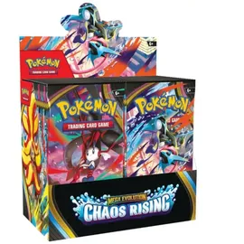 Pokémon Chaos Rising Booster Display