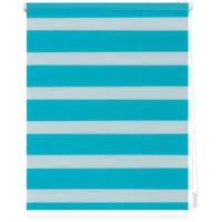 Lichtblick Duo Rollo / Doppelrollo Klemmfix 70 x 150 cm blau