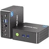 GMKtec Mini PC mit 11 Pro Intel Alder Lake N100 Prozessor (3.4GHz) 16GB DDR4 RAM 1TB PCIe 3.0 M.2 SSD, NUC Micro PC Computer mit 4K Dual HDMI Display/4x USB 3.2/WiFi 6/BT5.2/RJ45 Ethernet für