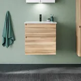Burgbad Waschtischunterschrank 2 Auszüge 63 x 41,5 x 62,2 cm Eiche