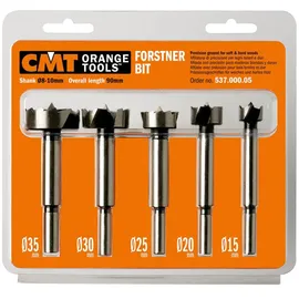 CMT Forstnerbohrer Satz 5 Stück S=8/10 L=90