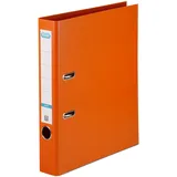 Elba Premium Akten-Ordner A4, smart Pro plus, 5 cm schmal, Kunststoff Ordner, orange, 1 Stück