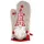Excelsa Gnomo Ofenhandschuh, Baumwolle, Weihnachtsdekoration, 32,5 x 16,5 cm