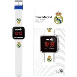 Kids Licensing LED-Digitaluhr  - Gehäusefarbe Weiß, Armbandtyp Silikonarmband, Armbandfarbe Weiß