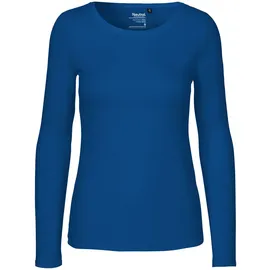 kompatible Ware Neutral Damen T-Shirt langarm \O81050\" royal XS