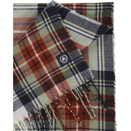 Lerros Klassischer Karo-Schal für Herren - scandinavian Red - PCK