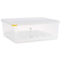 APS GN 2/3 Eier-Box, Aufbewahrungsbox, Vorratsbox aus Kunststoff, mit Deckel, für 4 Lagen à 30 Eier, Lieferung inklusive 8 Lagen, Größe Lage: 28 x 28 cm