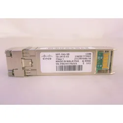 Cisco 10GBASE-SR SFP-Modul für 10-Gigabit-Ethernet-Implementierungen (SFP-10G-SR=)