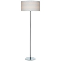 Stehleuchte Metall MARICIA Papier Schirm blendarm 166cm Moderne Wohnzimmer Lampe