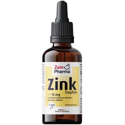 Zink Tropfen 15 mg ionisiert 50 ml
