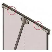 Franken A1070/04 Blockhalter für Flipchart EL-FC
