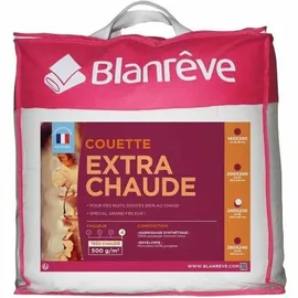 les tendances Bettdecke 220 x 240 cm Weiß